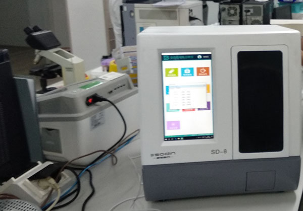 北海市人民醫(yī)院采購(gòu)我公司SD-8母乳分析儀